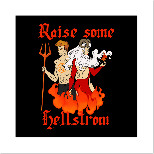 The Hellstrom’s Wall Art by ChangoATX